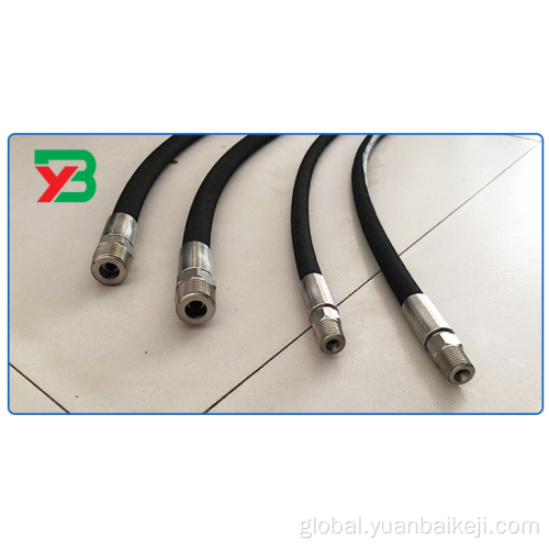 Double Steel Wire High-Pressure Hose EN853 high-pressure hydraulic oil pipe Manufactory